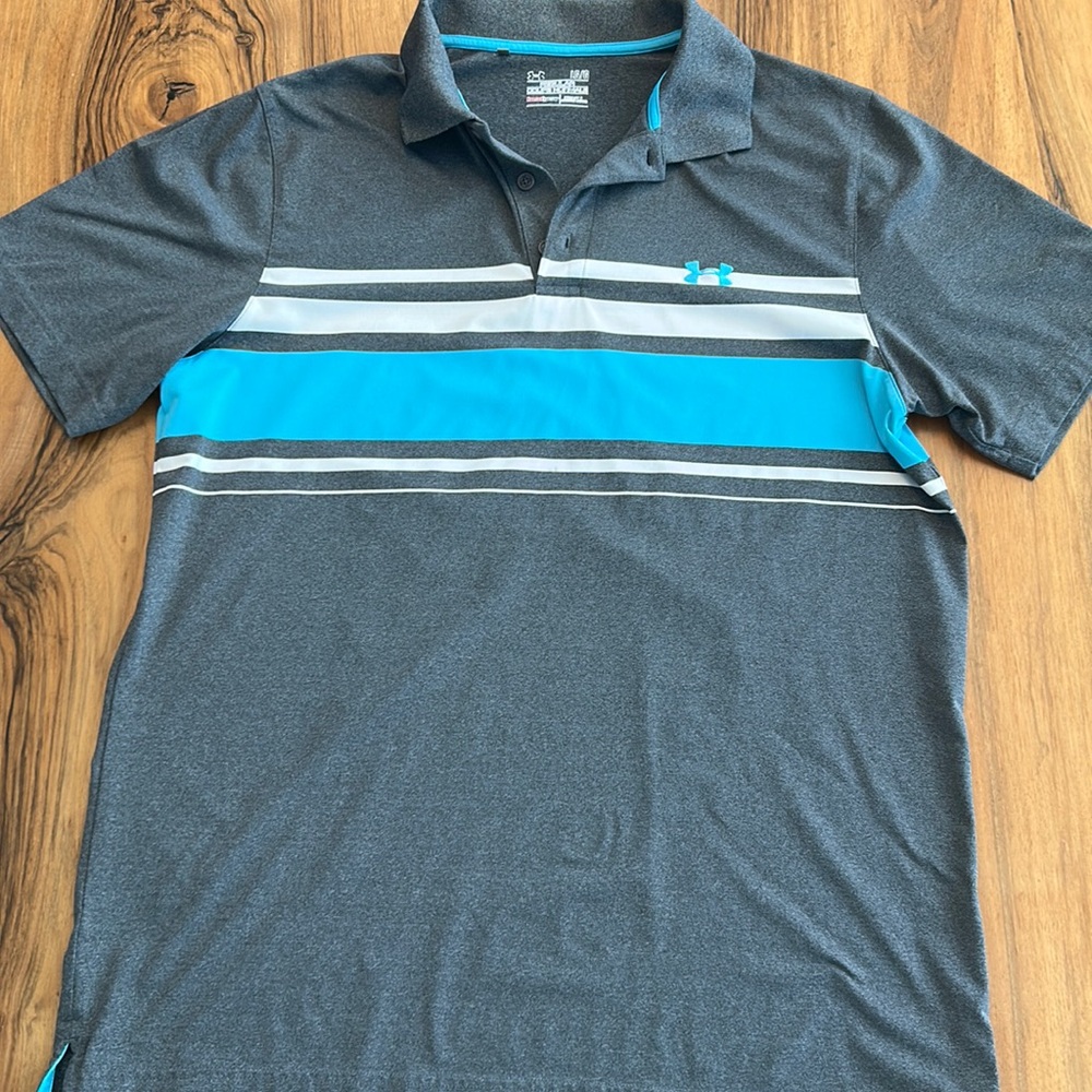 Under Armour, heat gear, Large polo. Lightly worn.